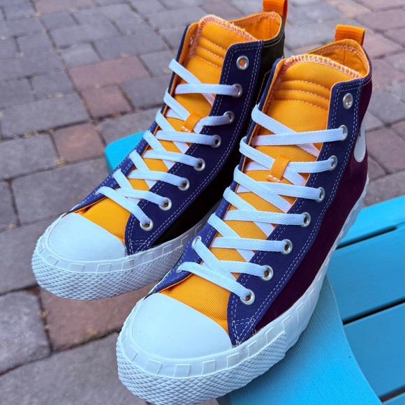 Men's Converse UNT1TL3D Hi Not A Chuck Sneakers Night Purple 167242C US Size 11 - Picture 5 of 9